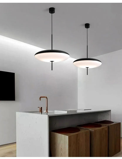 Nordic LED Pendant Light Flying Saucer Design Lamp For Bedroom Living Room Bar Cafe Office Indoor Simple Home Decorative Fixture - GlowMart