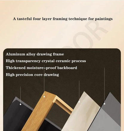 Modern Light Luxury Entrance Decoration Painting Wealth Wall Lamps Tree Corridor Hanging Painting High-end Wall Painting Light - GlowMart