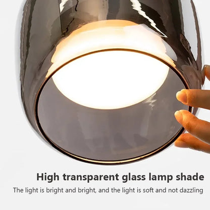 Nordic Glass LED Chandeliers Luxury Pendant Lamp Modern Minimalist  hanging light fixture decorative indoor lighting - GlowMart