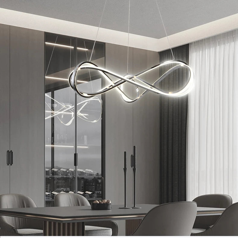 Modern LED Pendant Light DIY Chandelier Lights For Dining Room Living Room Bar Kitchen Room Ceiling Hanging Lamp Home Decor Lamp - GlowMart