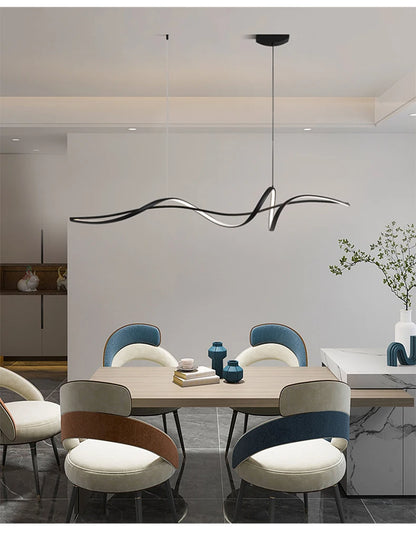 Creative Dining Room Pendant Lamp Modern LED Pendant Light For Living Room Kitchen Study Minimalist Home Decoration Hanging Lamp - GlowMart