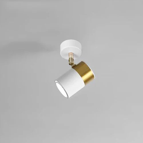 Led track ceiling lamp freely collocation spotlight home background wall living room clothing store guide rail slide track ceil - GlowMart