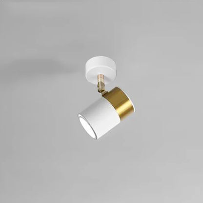 Led track ceiling lamp freely collocation spotlight home background wall living room clothing store guide rail slide track ceil - GlowMart