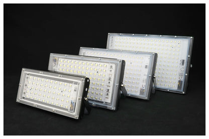 Led Flood Light 50W 100W 150W 200W 110V 220V Outdoor Floodlights IP65 Waterproof Wall Lamp Reflector Led Street Light - GlowMart