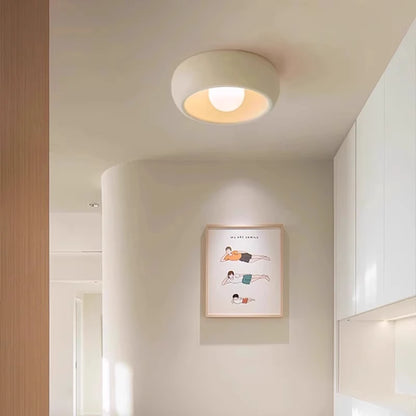 Entrance Ceiling Light Creamy Style Balcony Hallway Light Hallway Laundry Room Light Wardrobe Creative  Lighting Fixtures