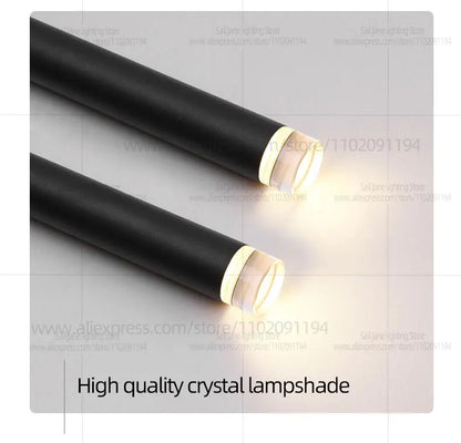 Nordic Pendant Light Modern Living Room Dining Table Lighting Lounge Hanging Restaurant Attic Chandelier Bedroom Ceiling Lamp - GlowMart