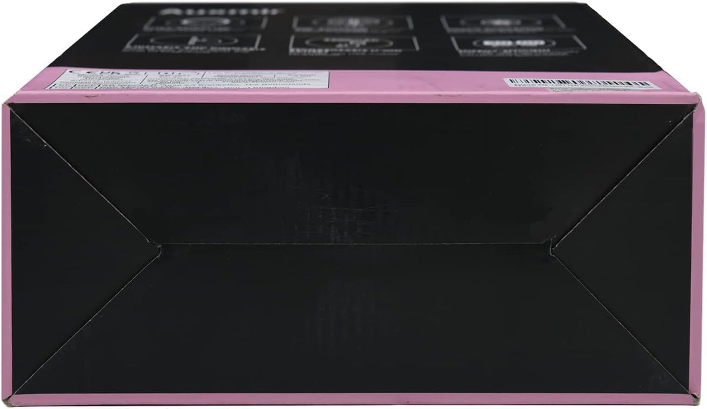 Makeup Mirror with Lights, 8.3'' Double-Sided 10X/1X Magnifying Mirror, 2500Mah USB Rechargeable Mirrors with 52 LED Lights and 10 Brightness, 360° Rotating Vanity Mirror for Bedroom, Bathroom